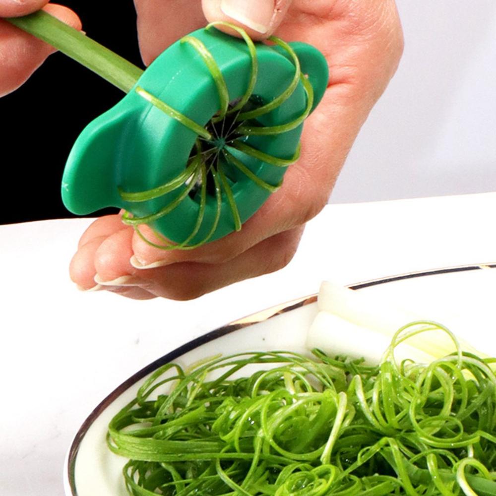 Restaurant Vegetable Kitchen Peeler Slicer Green Onion Shredder Cutter Tool