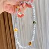 6Mm Autumn And Winter Natural Gray Moonstone Tiger'S Eye Stone Citrine Design Sense Multi-Circle Bracelet Bracelet.