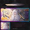 Аниме Хацунэ Мику One Piece Seven s RGB Коврик для мыши Супербольшой Киберспорт Анимация Игра Аниме Fps Настольный коврик