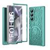 Для Samsung Galaxy Z Fold8 Ultra 7 6 5 4 3 2 Механическая Легенда Покрытие ПК Шарнир Покрытие Всего Тела Прочный Чехол С Закаленным Стеклом