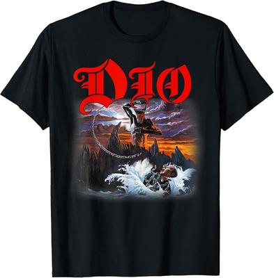 Футболка черная с принтом Dio Holy Diver