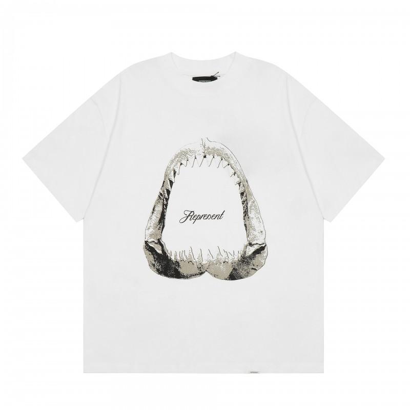 Mens Streetwear Graphic Print Crew Neck Short Sleeve T-Shirt Loose Fit Cotton Tee