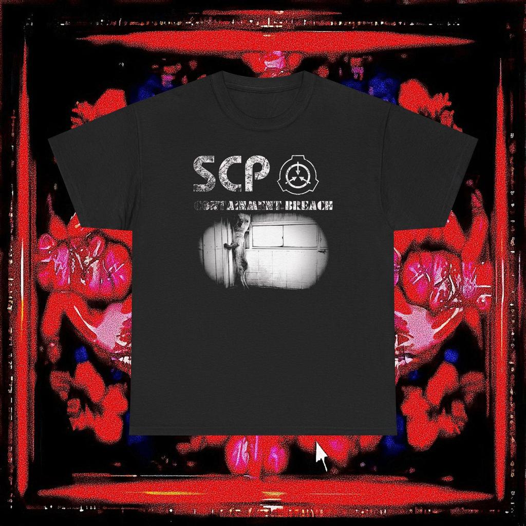 Футболка "Нарушение сдерживания SCP" Крипипаста