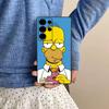 Чехол для телефона Simpsons для взрослых с анимацией для Samsung S 24 Fe 25 Ultra Plus 20 Lite 21 30 22 23 24 22 Ultra 5G Fundas