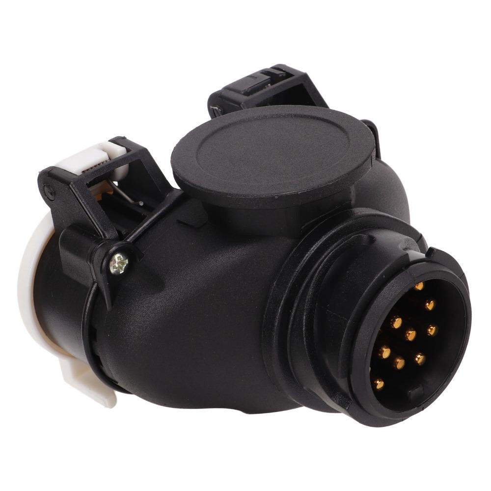 Universal 13 Pin to 7 Pin Trailer Plug Adapter Dual Dual Plug Conversion Adapte All Trailers