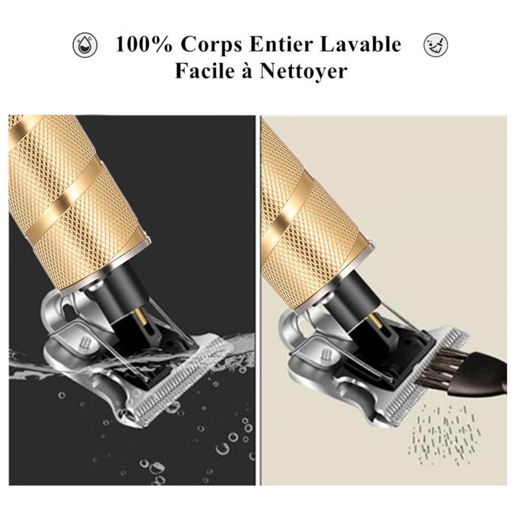 Portable Hair Clipper Hair Trimmer Hair Cutter Rechargeable Hair Shaver USB Recharging