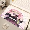 1pc Nezuko Demon Slayer Kanroji Mitsuri Print Area Rug - Soft, Washable Non-Slip Indoor Mat, Living Room, Home Office Decorative Rug,Office Decorative