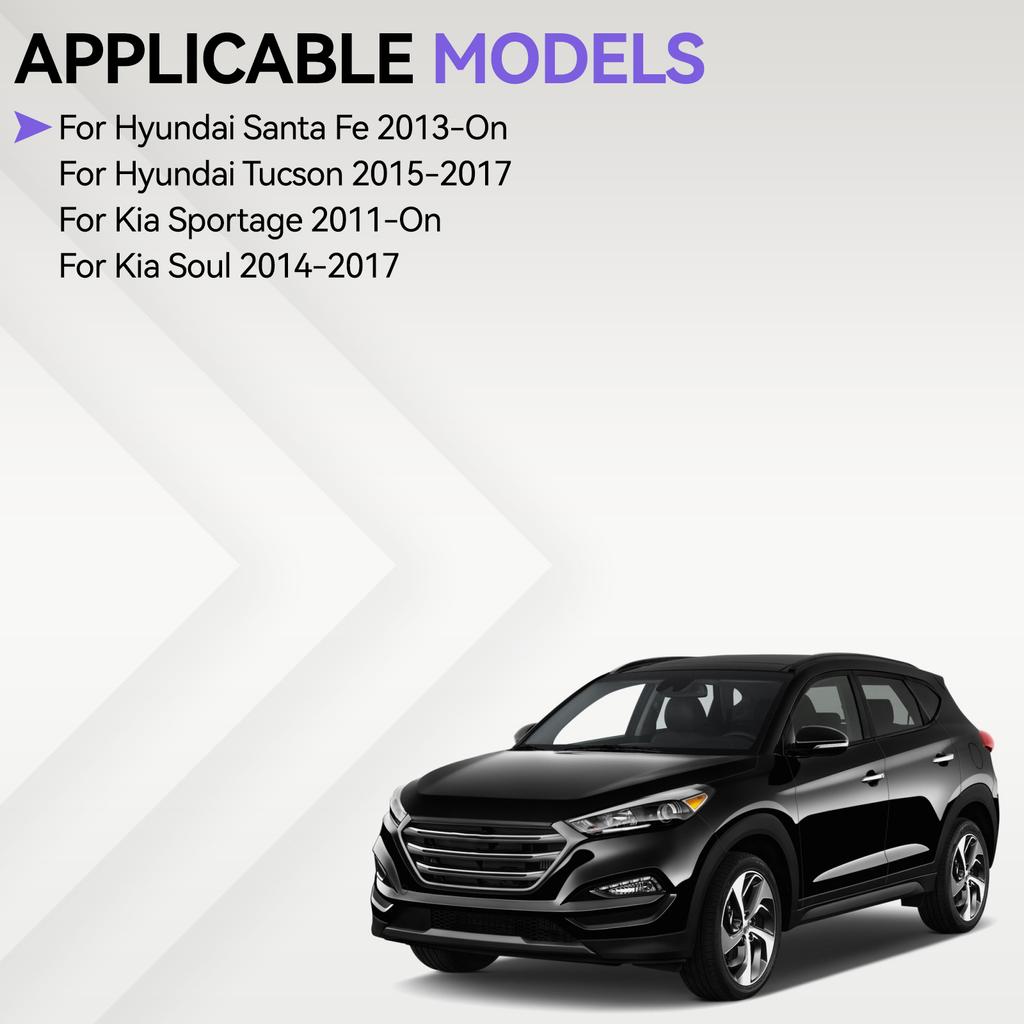 100 шт. Фиксатор молдинга боковой накладки, клипсы отделки двери, крепеж, подходит для Hyundai Santa Fe Kia Sportage 877561F000 87756-1F000