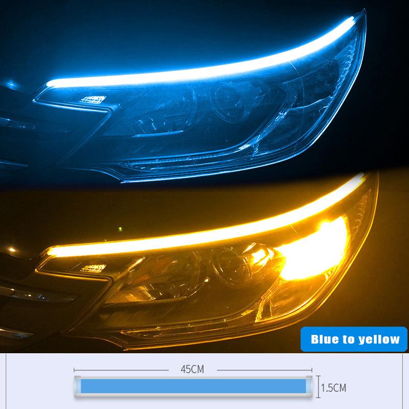 Мотоциклетный указатель поворота светодиодные ходовые огни задний фонарь Drl декоративная полоса