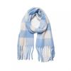 Autumn Winter Tassel Shawl Female Warm Colorful Plaid Scarf