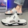 Fashion Sandals Men's 2025 Summer New Fashionable, Lightweight, Soft Soled Casual Slippers Outdoor Anti Slip Beach Slippers