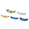 5/set Novelty Futuristic Mirrored Sunglasses Party