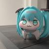 New Doro×Hatsune Miku Cooperation Collectible Figure Car Desktop Decoration Toy Anime Figures Q Version Dolls Model Toys Gift