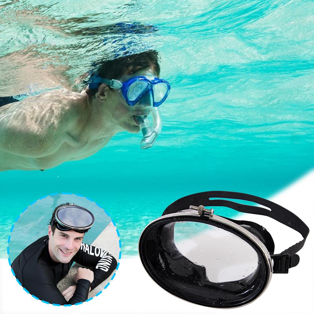 Очки для плавания на открытом воздухе, водонепроницаемые очки для рыбалки, очки для плавания из нержавеющей стали, противотуманные маски для подводного плавания, очки для сноркелинга