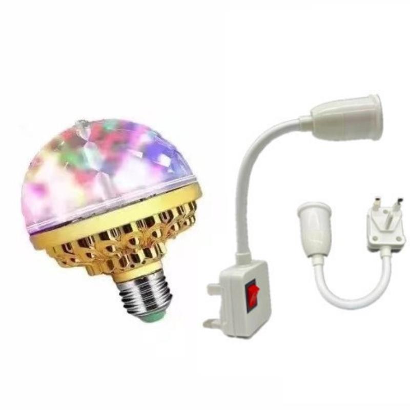 RGB Сценический Магический Шар Световой 360° Полное Вращение Смена Цвета USB-Штекер для Бара Клуба DJ-Шоу Декор для Юбилейной Вечеринки