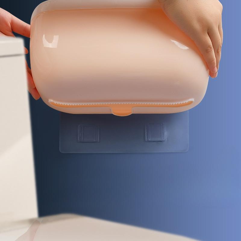 Не оставляющая следов клейкая лента Коробка для туалетной бумаги Коробка для салфеток Коробка для рулонов бумаги Стойка для хранения туалетной бумаги без перфорации