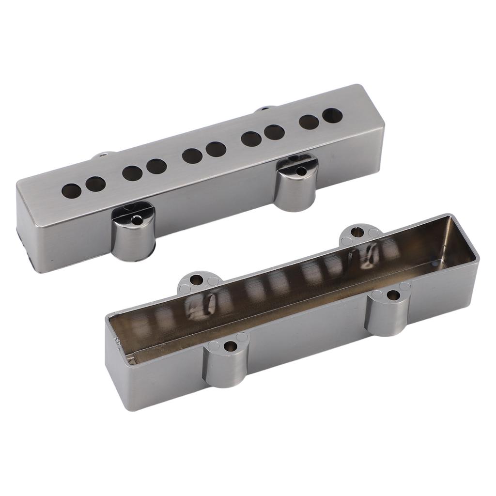 1 пара чехлов для звукоснимателей бас-гитары, 5-струнная электрическая бас-гитара, сменные аксессуары, пластик с хромовым покрытием