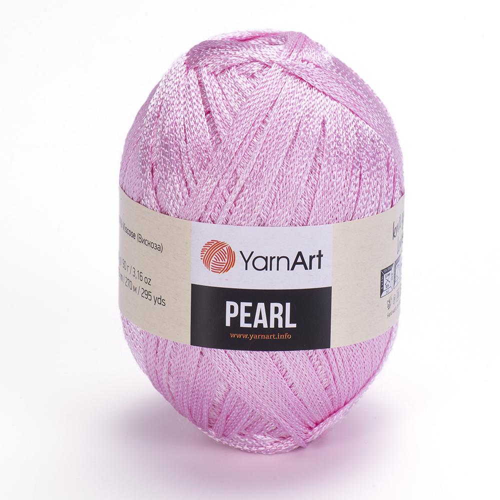 Пряжа для ручного вязания YarnArt Pearl — 4 клубка вискозы — Шарф — Шапка — Свитер — Футболка — Носки — Перчатки — 270 метров(90гр) - Тонкий - Мягкий - Сделай сам