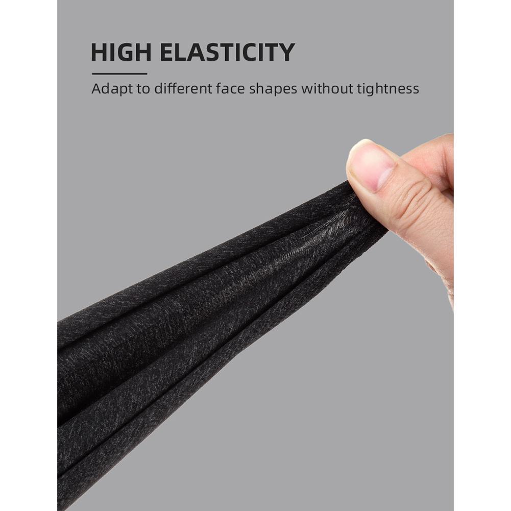 Women Sunshade Mask Ear-mounted Breathable Headscarf For Outdoor Sports Cycling