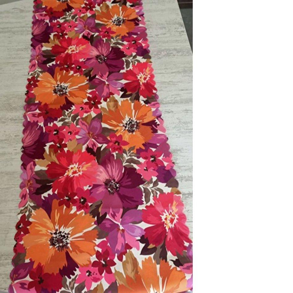 Бархатная ткань с цифровой печатью, дорожка 40 x 135 см