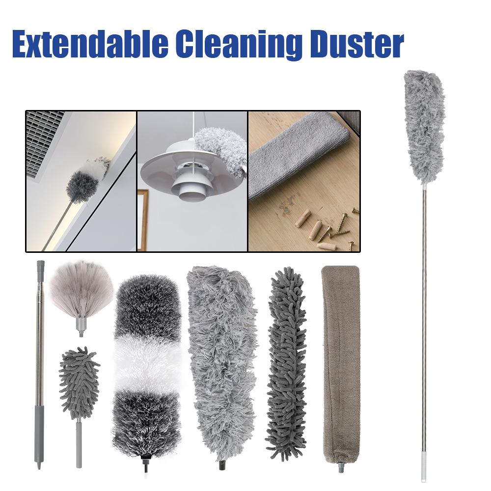 Long Extendable Duster Cleaner Brush Bendable Dust Brush Gap Dust Removal Dusters Dust Cleaner Microfiber Duster