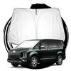Ruiya Windshield Sunshade for the New Mitsubishi Delica D5, Parasol, Car Sunshade with UV Protection, Foldable for Car Camping, Custom Parts