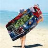 Personalized "Powerful Dark Sorcerer" Beach Towel Microfiber Beach Towel Thin Absorbent for Beach Swimming Yoga Bath Sports. 091059