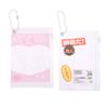 1Pc Cute Transparent Candy Bag Props Badge Storage Display Bag Pendant Protective Shell Card Sleeves Holder Bag
