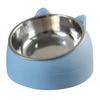 Practical Cat Bowls Non-slip Base Pets Puppy Cats Food Drink Water Feeder Neck Protection Dish Pet Bowl 200ml 15 Degrees Tilted
