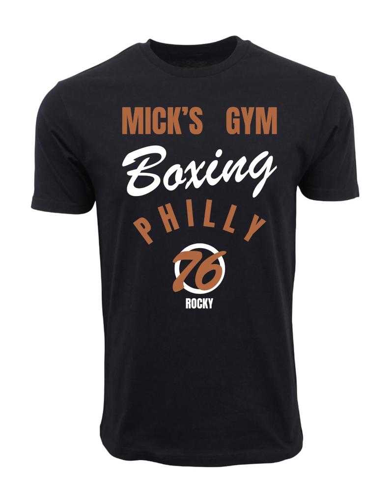 Men's and Women's T-shirts MICKS BOXING PHILLY 76 GRAPHIC