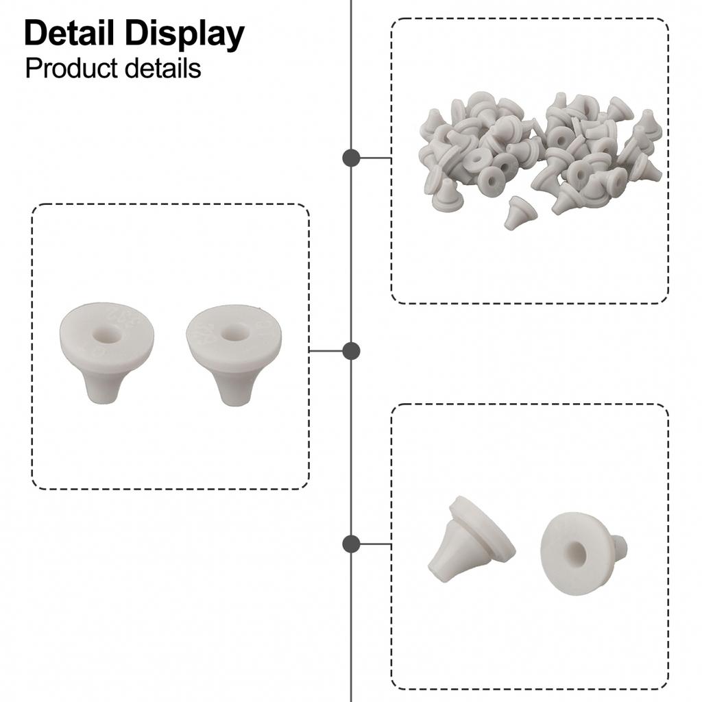 50 шт. Насадки для душевой лейки Запасная часть Спрей Силиконовый Выход воды