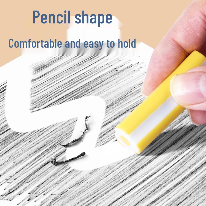 Супермягкий ластик 2B и 4B: Идеально для первоклассников, чистый дизайн без стружки, стирает слова до линий