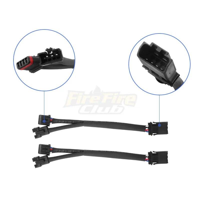 Motorcycle LED Running Light Turn Signal Fairing Lower Grills For Harley Touring Street Electra Glide CVO Limited 2014-2022