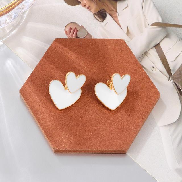 Женские серьги Акриловые серьги-подвески для женщин Геометрические серьги-кольца Большие висячие белые серьги Модные украшения