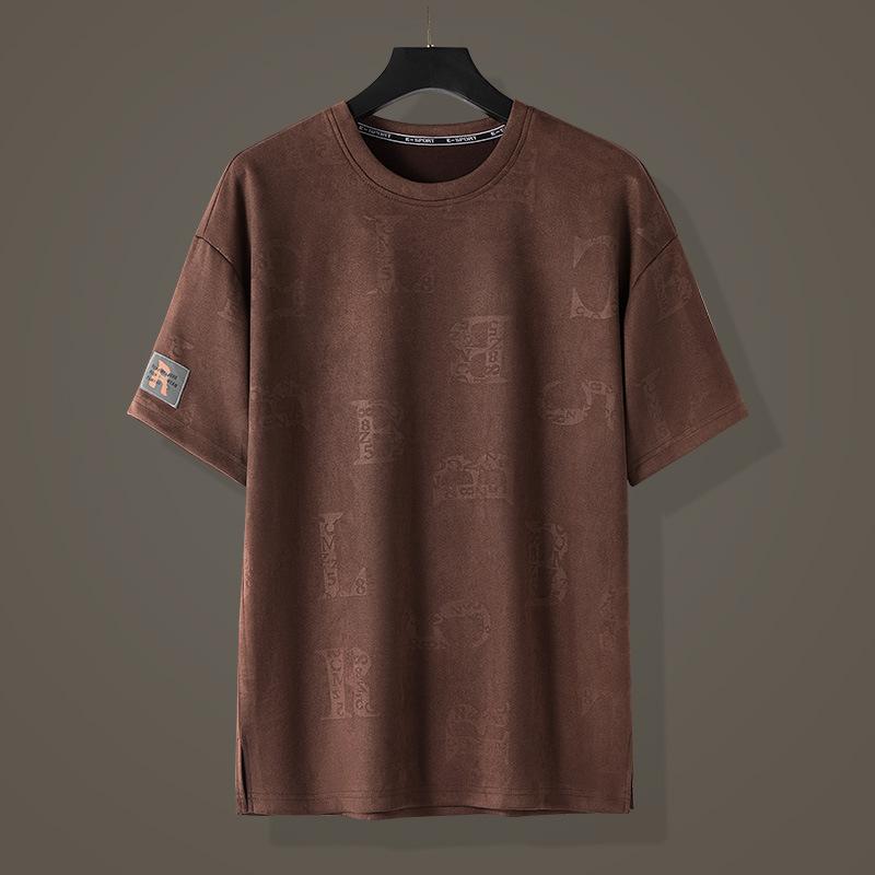 Short Sleeve T-shirt Men's Summer Loose T-shirt Plus Size T-shirt