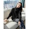 Autumn and Winter Solid Color Cardigan Long-sleeved Korean Style Woolen Coat Women's Loose Coat Top