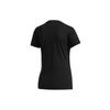 Adidas Neo Casual Sport Round Neck Short Sleeve T-Shirt Women Tops Black EI4724