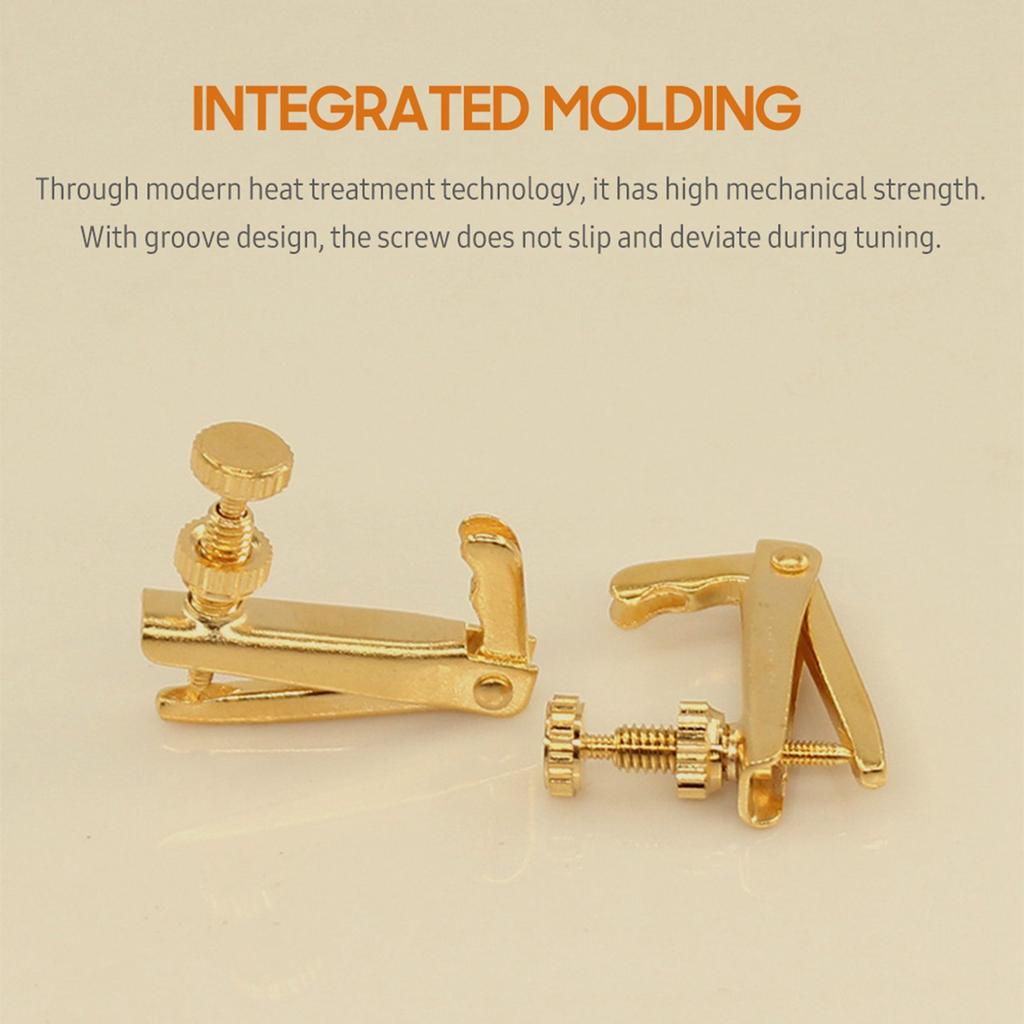 4 шт. машинки для точной настройки скрипки для скрипки 4/4 3/4, сплав, регулятор струн, антикоррозийные детали для скрипки