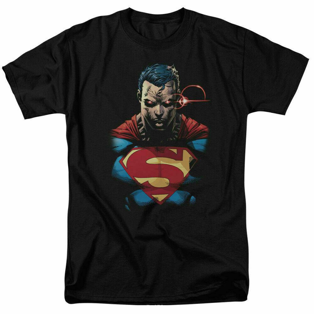 26 Displeased Superman T Shirt Licensed Comic Book Movie Tee Black Unisex T-Shirt