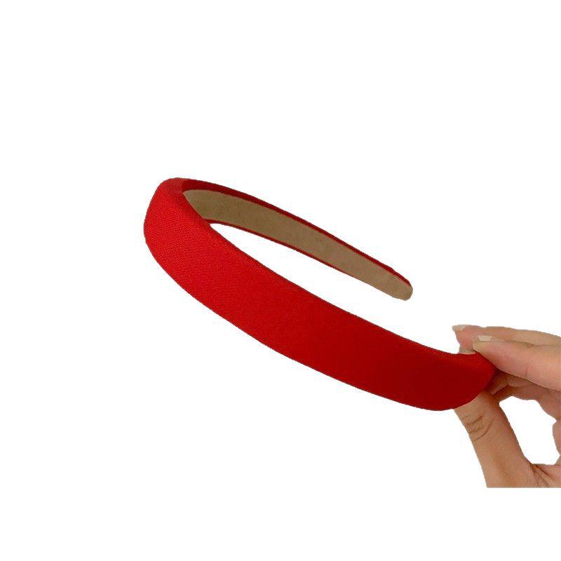 Резинка для волос из губки конфетного цвета, повязка на голову, женские аксессуары для волос во французском стиле - завязанная заколка, ювелирное изделие