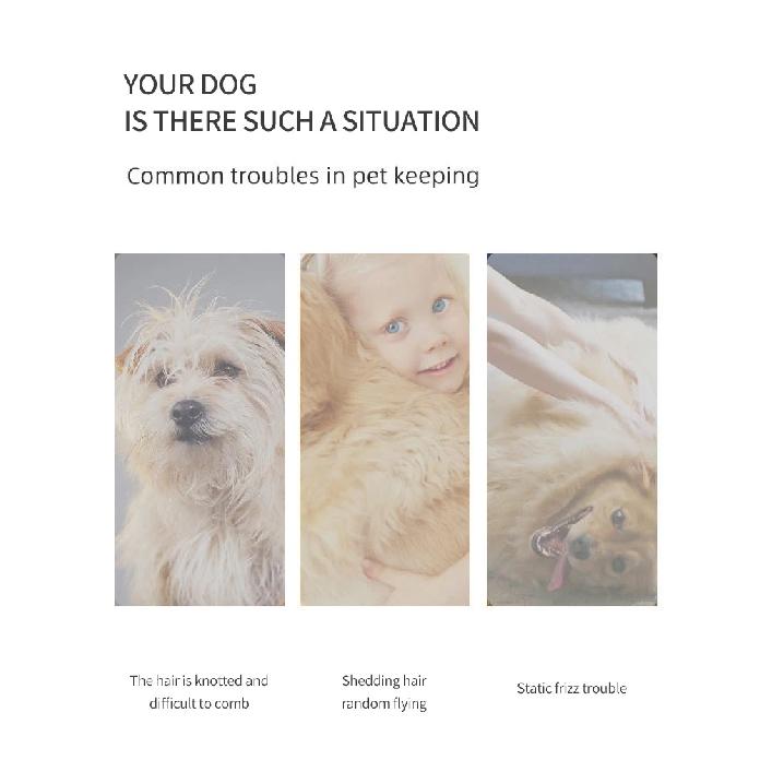 Removing Dog Dematting Deshedding Tool Dematting Comb Dog Deshedding Tool Easy Mats Tangles