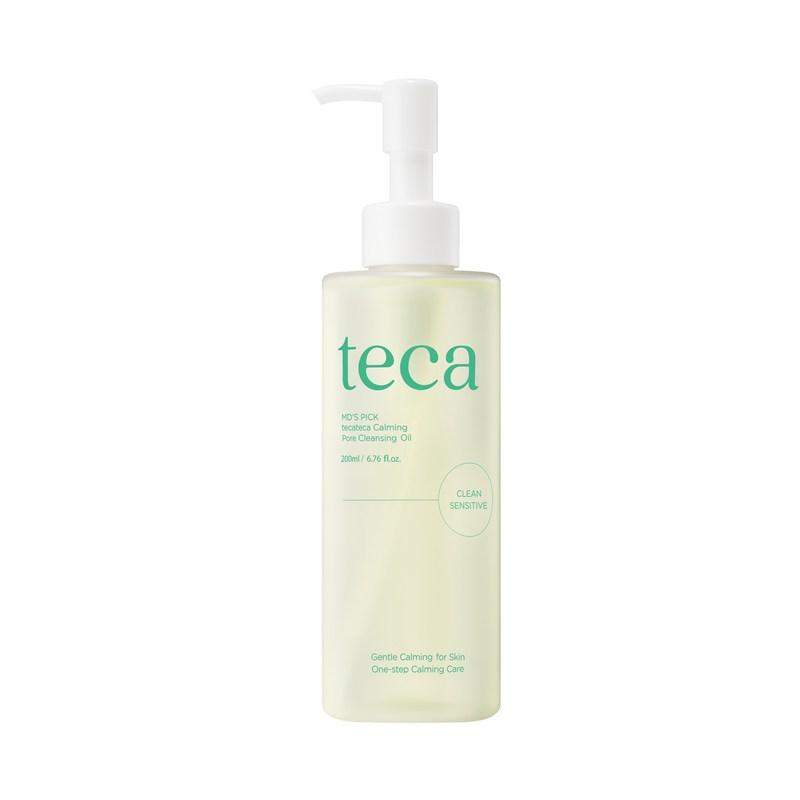 Tecateca Успокаивающее Очищающее Масло для Лица с Цика, для пор, черных точек и кожного сала, 200 мл, 2 шт.