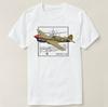 Curtiss P40 Warhawk  Fighter Plane Men TShirt Short Sleeve Casual Cotton  ONeck Summer Men Clothing