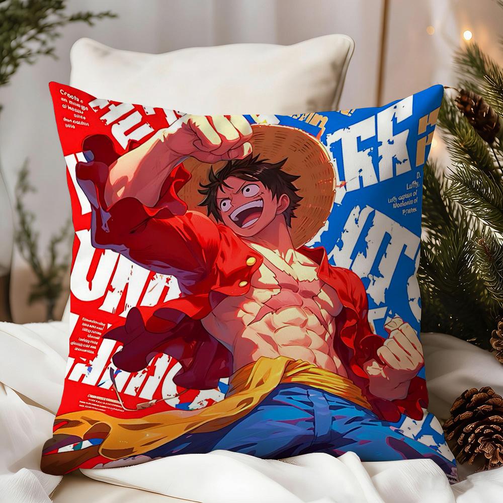 Pillow Covers Decorative Cushions For Sofas Anime O-Ones P-Pieces Home Decor Items Interior Decoration Gifts Cover