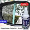 Car Glass Water Repellent Spray Anti Rain Coating Hydrophobic Anti-rain Liquid Glaco Glass Polishing Clear Window Auto Detailing