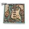 Educatoional Jigsaw Puzzle 1/2 Sets 1000Pcs Steampunk Guitar Art Puzzle, Gear Set Challenge Game, Musical Instrument Toy for Desk Decor Music