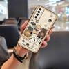 Прочный пылезащитный чехол для телефона Tecno Camon17P Противоударная задняя крышка Полная защита Ударопрочный Водонепроницаемый Силиконовый Мультяшный