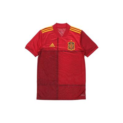 Мужская футбольная футболка для чемпионата Европы по футболу 2020 года, Испания, домашняя, Fan Edition, красная FR8361
