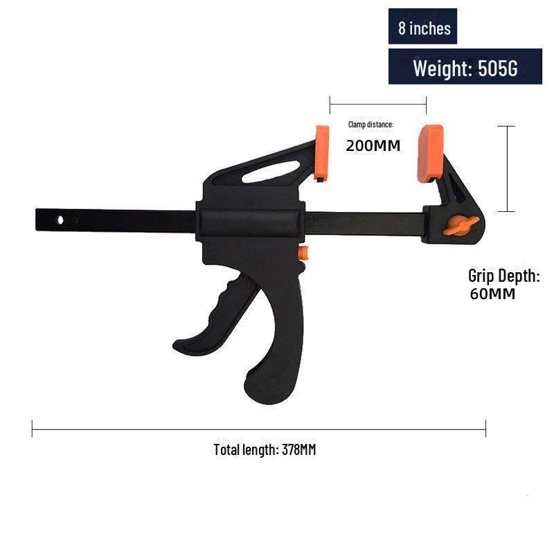 Two-Way Quick Trigger F Clamp for Woodworking