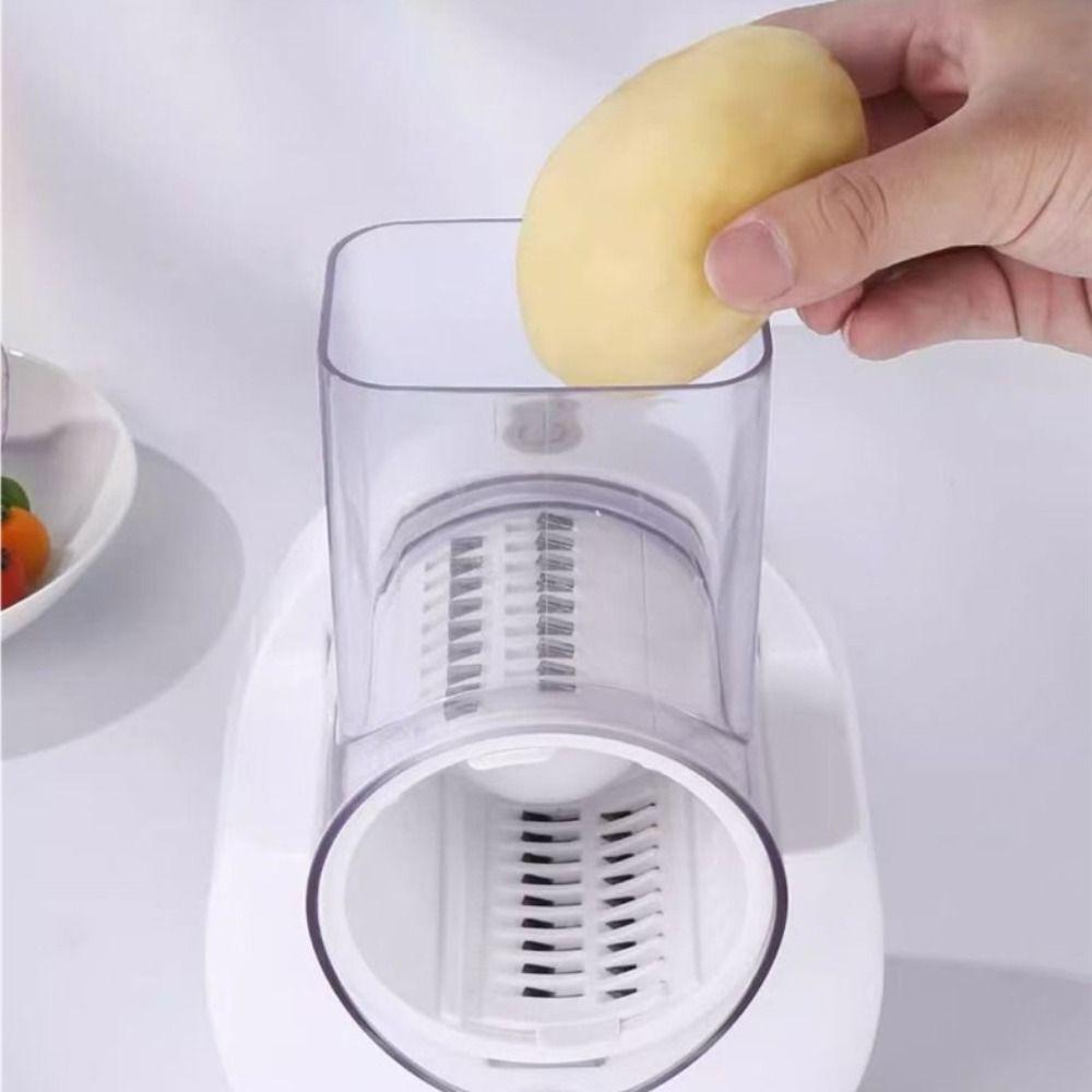 Automatic Electric Rotary Vegetable Shredder Efficient Vegetable Slicer Cheese Grater Potato